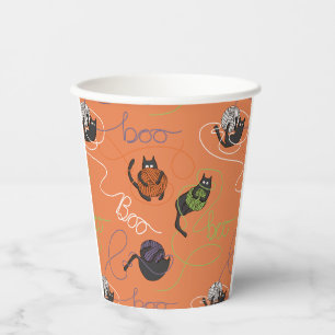 Schaurig-schöne Halloween-Papierbecher Pappbecher