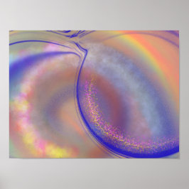 Schauspiel aus Licht und Farben Poster