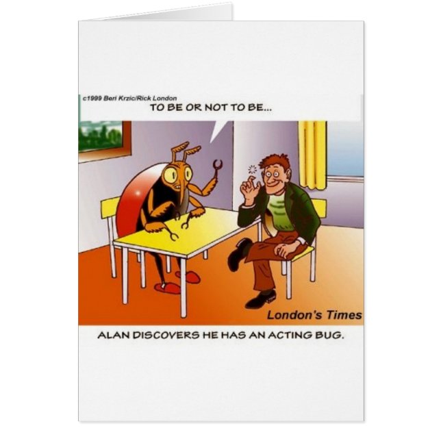 Schauspiel Bug Funny Cartoon T-Shirts Geschenke &  (Vorne)