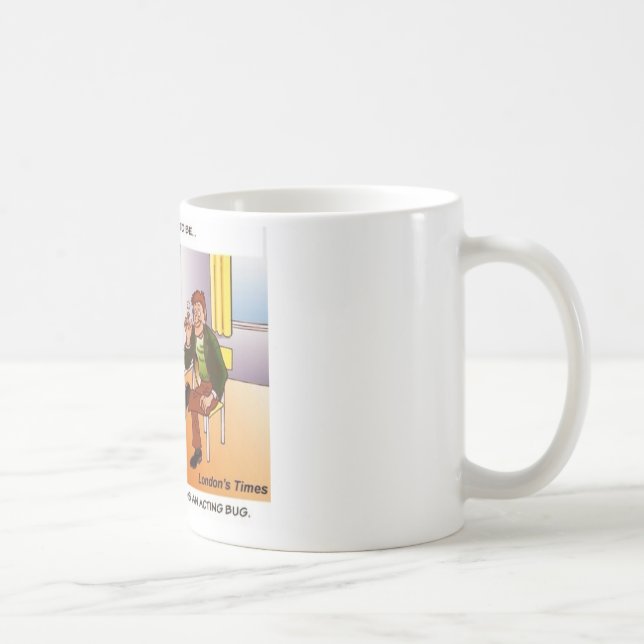 Schauspiel Bug Funny Cartoon T-Shirts Geschenke &  Tasse (Rechts)