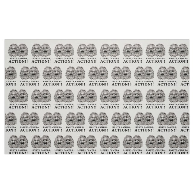 Schauspiel-Concept-Logo Stoff (Fat Quarter (45,7 x 55,9 cm))