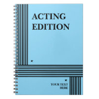 Schauspiel Edition Play Script Styling Notebook