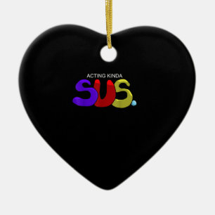 Schauspiel Kinda Sus Keramik Ornament