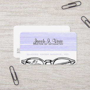 Schauspieleeyewear-Optometrie-Vision Scratchy Visitenkarte