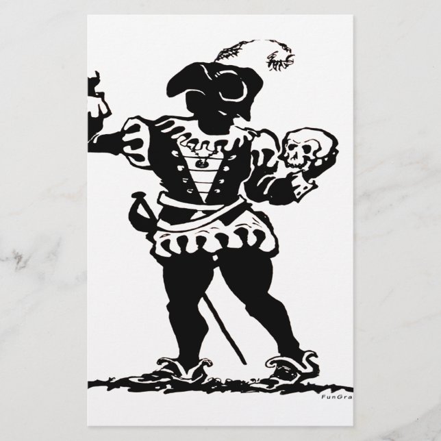 Schauspieler Briefpapier (Vorderseite)
