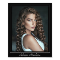 Schauspieler-Headshot-Vorlage 8x10 Schauspiel-Prin
