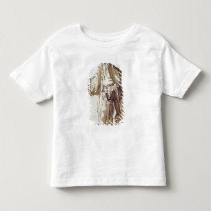 Schauspieler mit einem Breit-eingefaßten Hut Kleinkind T-shirt