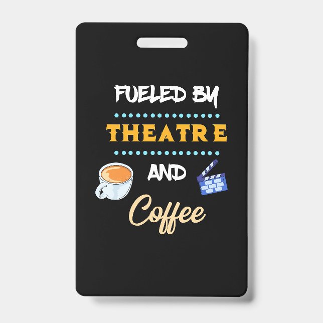 Schauspieler mit Theaterkaffee Ausweis (Vorderseite)