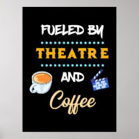 Schauspieler mit Theaterkaffee