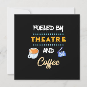 Schauspieler motiviert durch Theater Kaffee Einladung