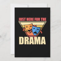 Schauspieler nur hier für die Dramatik