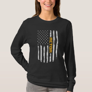 Schauspieler Proud Positive Carrer Vintag amerikan T-Shirt