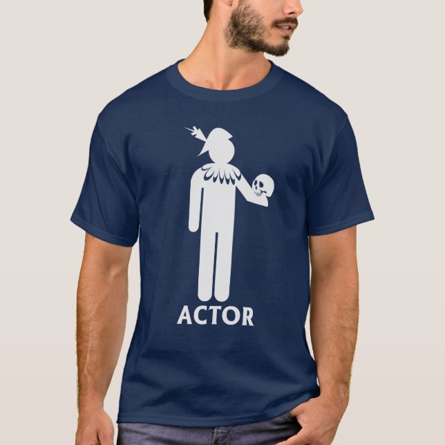 Schauspieler T-Shirt (Vorderseite)