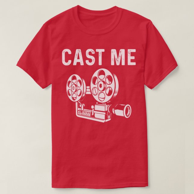 Schauspielerin 1 T-Shirt (Design vorne)