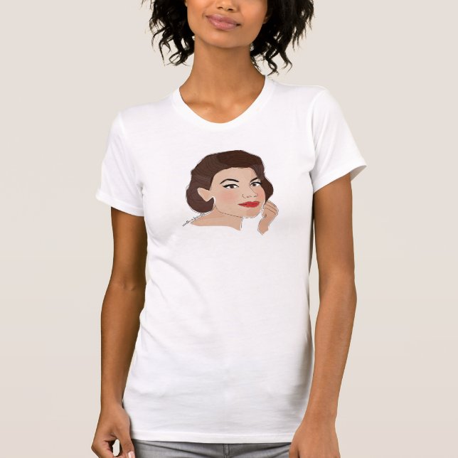 Schauspielerin Annette Funicello T-Shirt (Vorderseite)