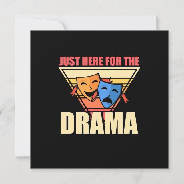 Schauspielerin für das Drama Einladung (Vorderseite)