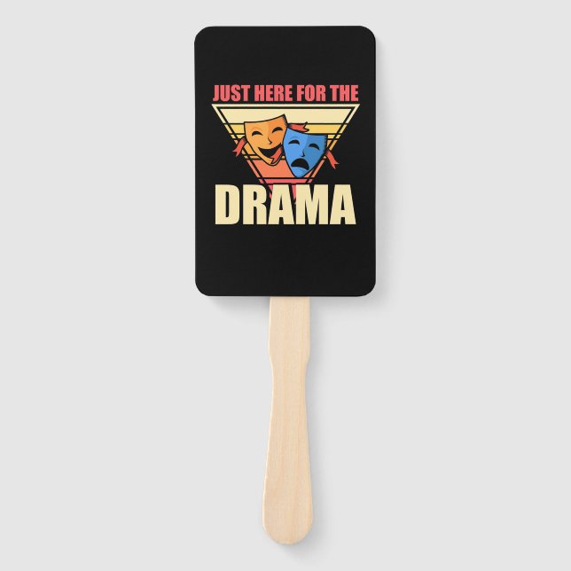 Schauspielerin für das Drama Fächer (Vorderseite)
