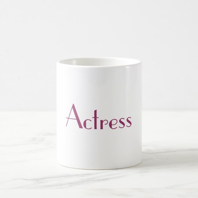 Schauspielerin Kaffeetasse (Mittel)