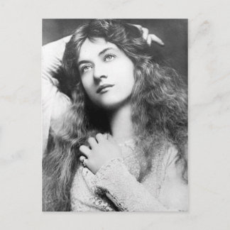 Schauspielerin Maude Fealy Postkarte