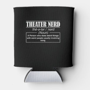 Schauspielerin Nerd Definition Bühne Schauspieler  Dosenkühler