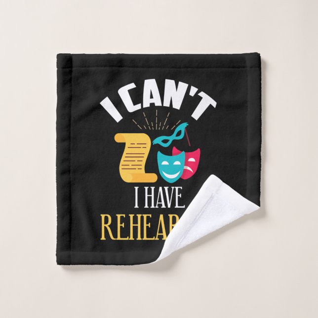 Schauspielerin Probe Schauspiel Probe Schauspieler Waschlappen (Waschlappen)