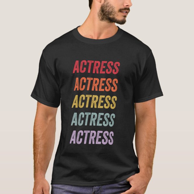 Schauspielerin T-Shirt (Vorderseite)
