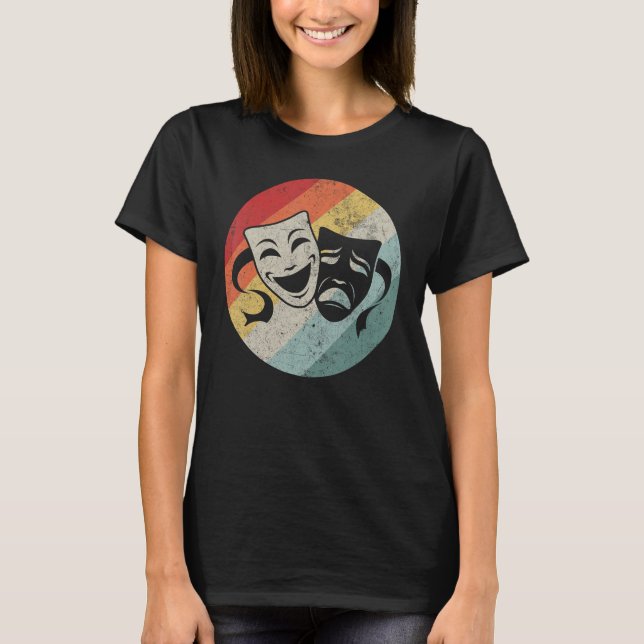 Schauspielerin Theater Ner T-Shirt (Vorderseite)