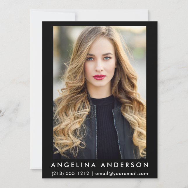 Schauspielmodell Fotokarte B (Vorderseite)