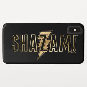 SCHAZAM!   Gold-Logo Case-Mate iPhone Hülle