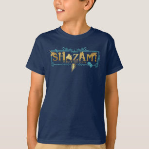 SCHAZAM! Götterwut Mythisches Logo T-Shirt