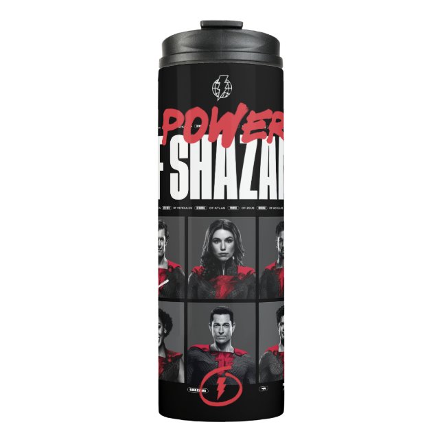 SCHAZAM! Götterwut | Power der SHAZAM Group Thermosbecher (Vorderseite)