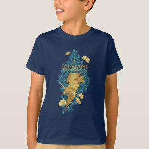 SCHAZAM! Götterwut Reich des Götter-Logos T-Shirt