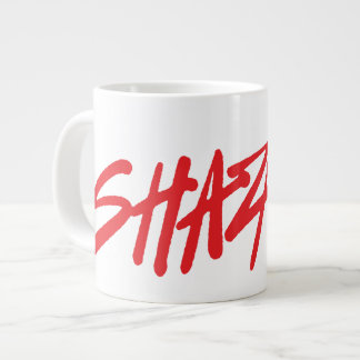 SCHAZAM! Götterwut | Rote Markierungen Jumbo-Tasse