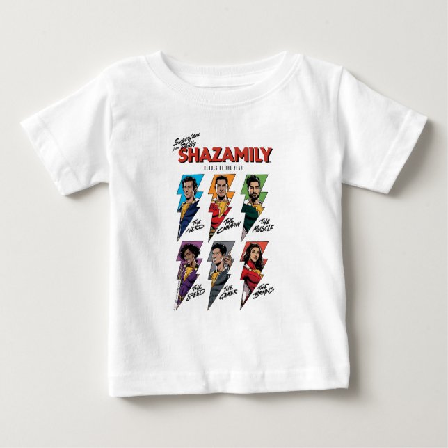 SCHAZAM! Götterwut | SCHAZAMily-Comic-Bolzen Baby T-shirt (Vorderseite)