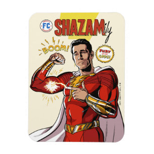 SCHAZAM! Götterwut   SCHAZAMily Comic Cover Magnet
