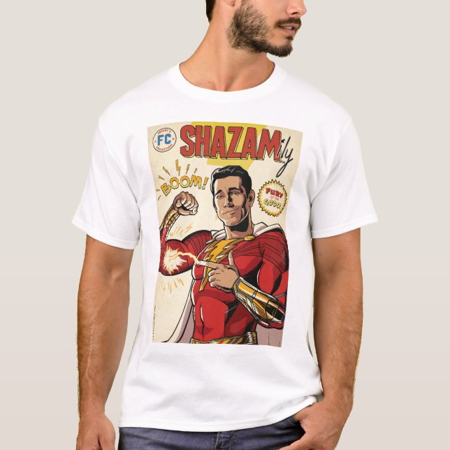 SCHAZAM! Götterwut | SCHAZAMily Comic Cover T-Shirt (Vorderseite)