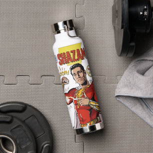 SCHAZAM! Götterwut   SCHAZAMily Comic Cover Trinkflasche