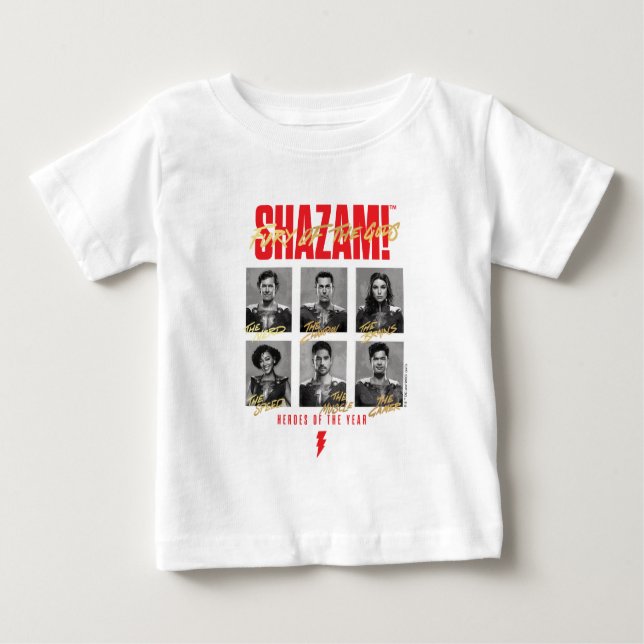 SCHAZAM! Götterwut | SHAZAMily Yearbook Baby T-shirt (Vorderseite)
