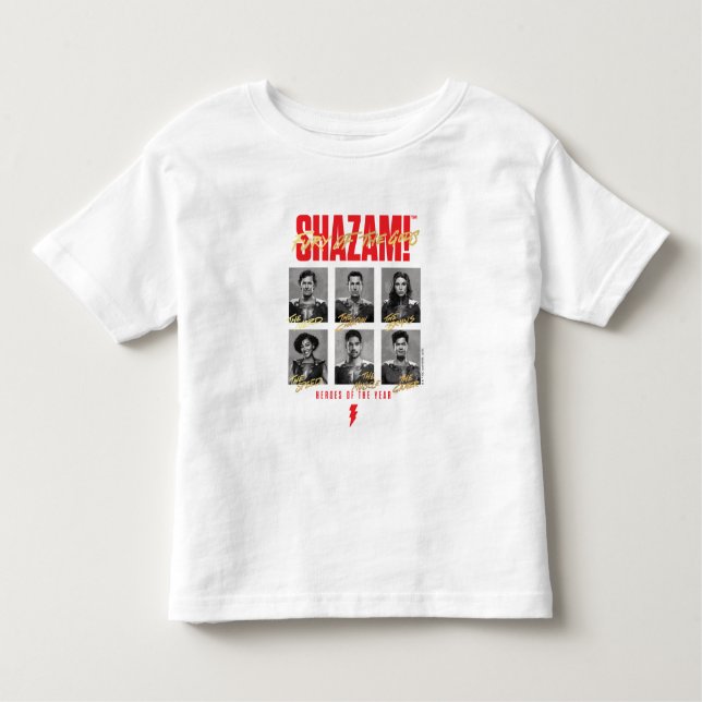 SCHAZAM! Götterwut | SHAZAMily Yearbook Kleinkind T-shirt (Vorderseite)