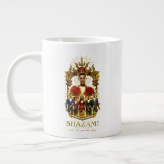 SCHAZAM! Götterwut | Verzierter Rahmen SHAZAMily Jumbo-Tasse