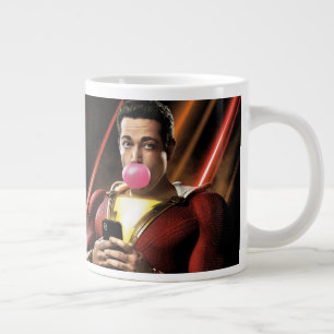 SCHAZAM!   Shazam Blasble Bubble Gum Jumbo-Tasse