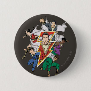 SCHAZAM!   Shazam Family Graphic Button