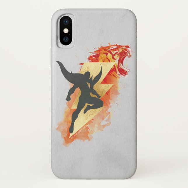 SCHAZAM! | Shazam Tiger & Lightning Graphic Case-Mate iPhone Hülle
