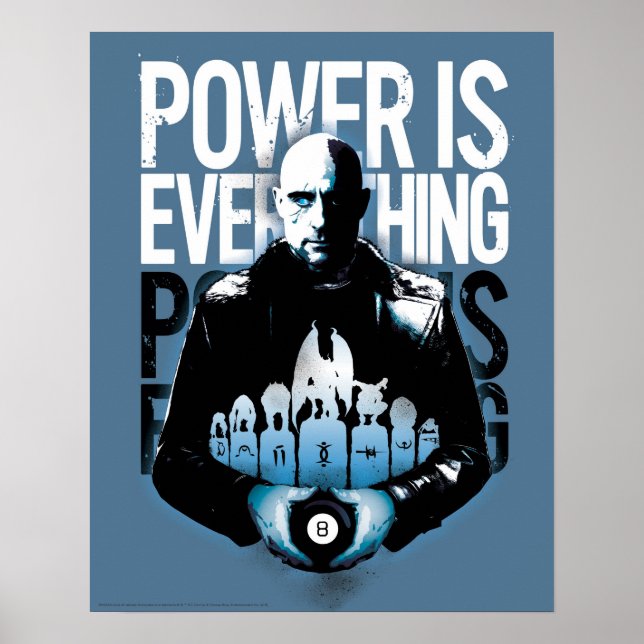 SCHAZAM! | Sivana "Power ist alles" Poster (Vorne)