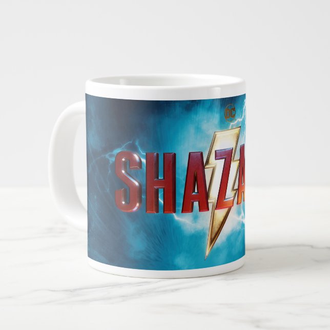SCHAZAM! | Theaterlogo Jumbo-Tasse (Vorderseite Links)