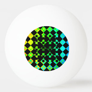 Scheckte Drehung von Kenneth Yoncich Tischtennisball