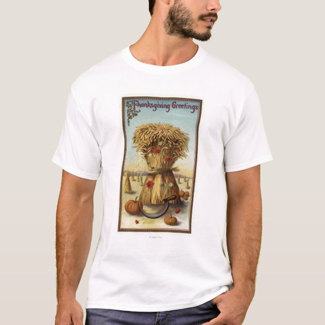 Scheffel des Heus und der Sense T-Shirt (Vorderseite)