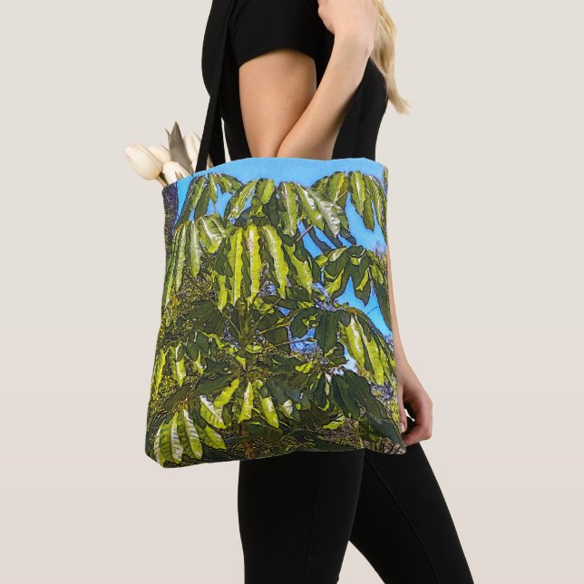 Schefflera Umbrellas Tote Bag (Von Nahem)