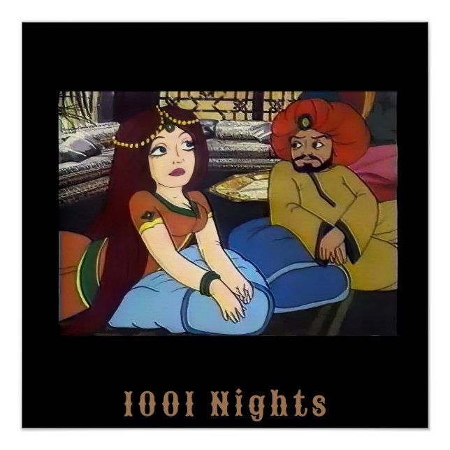 Scheherazade 1011 arabische Nächte Poster (Vorderseite)