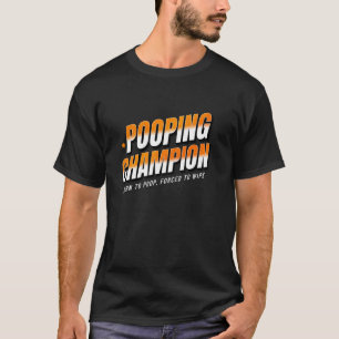 Schei-Meister, geboren um zu kacken, lustiger Erwa T-Shirt